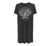 ONLY Women's Onllucy Life Dress S/S JRS Noos Jersey, Black, XXS