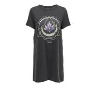 ONLY Women's Onllucy Life Dress S/S JRS Noos Jersey, Black, XXS