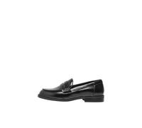 ONLY Women's Onllux-1 Pu Loafer Noos, Black, 4 UK