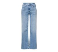 ONLY Women's Onlmadison Blush Hw Wide DNM Cro371 Noos Jeans, Light Blue (Light Blue Denim), XL / 30L