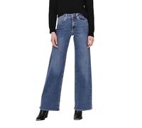 ONLY Women's ONLMADISON Blush HW Wide DNM CRO372 NOOS, Medium Blue Denim, S / 30L