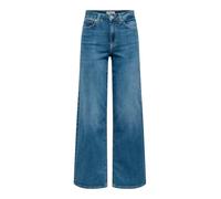 ONLY Womens Onlmadison Blush Hw Wide DNM Cro665, Light Medium Blue Denim., S / 30L UK