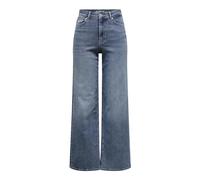 ONLY Womens Onlmadison Blush Hw Wide DNM Tai853 Noos, Special Blue Grey Denim, M UK