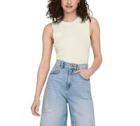 ONLY Women's Onlmajli S/L Top KNT Noos, Cloud Dancer, M