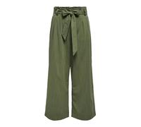 ONLY Women's Onlmarsa Solid Paperbag Trousers WVN Noos Fabric Trousers, Kalamata, Detail: Melange., L