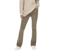 ONLY ONLMARY-Global Female Trousers Medium Waist Flared Trousers, Fossil, 40W x 32L