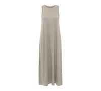 ONLY Women's Onlmay Life S/L Long Dress Cs JRS Jersey Dress, Beige, M