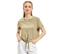ONLY Women's ONLMAY S/S Short Knot TOP JRS T-Shirt, Mermaid, XL