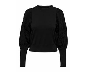 ONLY Women's Onlmelita L/S O-Neck Pullover KNT Noos Pullover Sweater (Pack of 1)