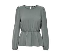 ONLY Women's ONLMETTE DAR L/S O-Neck TOP NOOS WVN T-Shirt, Balsam Green, XS
