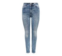 ONLY Women's Onlmila Hw Sk ANK Bb Jeans Bj13994 Noos Skinny, Blue (Medium Blue Denim Medium Blue Denim), W27/L30 (Size: 27)