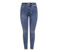 ONLY Women's Onlmila Hw Sk ANK Bb Jeans Bj13994 Noos Skinny Jeans Not Applicable, Blue (Medium Blue Denim Medium Blue Denim), W32/L32 (Manufacturer Size: 32)