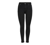 ONLY Women's ONLMILA HW SK ANK DNM BJ380 NOOS Stretch Jeans, Black, 26/30, Schwarz, 26W x 30L