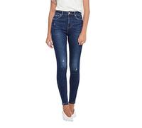 ONLY Women's ONLMILA Life HW SK ANK BJ374 NOOS Trouser, Dark Denim Blue, 31W x 34L