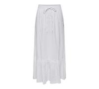 ONLY Women's Onlmiley Deffie DOB Ankel Skirt WVN, Cloud Dancer, XS