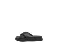 ONLY Women's Onlminnie-12 Cross Strap Sandal Noos, Black, 6 UK