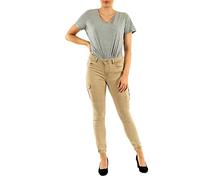 ONLY Womens Onlmissouri Reg Ank Pnt Noos Cargo Trousers, Nomad, 42W / 34L UK