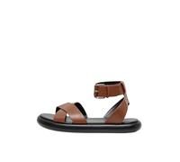 ONLY Women's Onlmontana-1 Pu Noos Sandals, Cognac, 5 UK