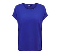 ONLY Women's Onlmoster S/s O-Neck Top Noos JRS T-Shirt, Blue (Surf The Web Surf Web), 42 (Manufacturer Size: X-Large)
