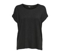 ONLY Women's ONLMOSTER S/S O-Neck TOP NOOS JRS T-Shirt, Dark Grey Melange, Xx-Large
