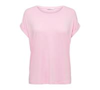 ONLY Women's Onlmoster S/s O-Neck Top Noos JRS T-Shirt, Pink Lady, L
