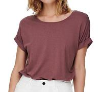 ONLY Women's ONLMOSTER S/S O-Neck TOP NOOS JRS T-Shirt, Rose Brown, XS