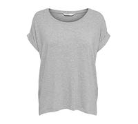 ONLY Women's onlMOSTER S/S TOP NOOS JRS T-Shirt, Grey (Light Grey Melange), 16 (Size: XL)