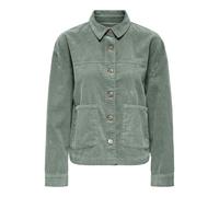 ONLY Women's Onlmoxie L/S Emb Cord Jacket CC PNT, Lily pad, M