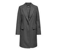 ONLY Women's ONLNANCY LIFE COAT CC OTW Coat, Dark Grey Melange,