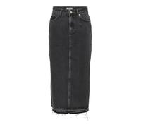 ONLY Women's Onlnelia Mw Maxi DNM Skirt Dot Jumpsuit, Washed Black, M