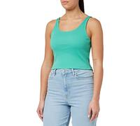 ONLY Women's ONLNESSA S/L Short TOP JRS Vest, Marine Green, L