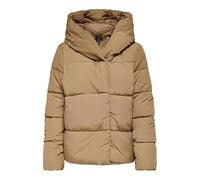 ONLY Women's Onlnewsydney Sara Puffer Jacket CC OTW, Brown, S