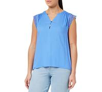 ONLY Women's ONLNINA Capsleeve TOP WVN T-Shirt, Ultramarine, S