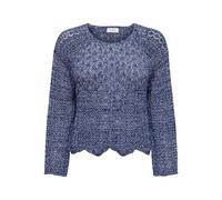 ONLY Women's Onlnola Life KNT Noos 3/4 Pullover, India Ink, L