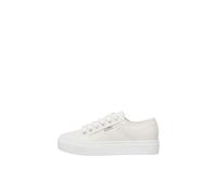ONLY Women's Onlnoomi Pu Platform Sneaker Noos, White, 7.5 UK