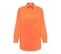 ONLY Women's Onlnora WVN Noos L/S Shirt Blouse, Persimmon Orange, XS