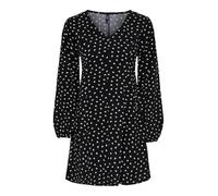 ONLY Women's Onlnova Life Elite L/S Lucca Dress, Black, M