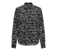 ONLY Women's Onlnova Life Elite L/S Lynne Shirt Blouse, Black/AOP: 595 Lé Téxt, XS