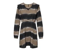 ONLY Women's Onlnova Life Elite L/S Monica Dress, Phantom/AOP:597 Tie Dye, L