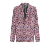 ONLY Women's Onlnova Life Elite L/S Pimo Blazer, Red Orange/AOP:591 Soul, 22