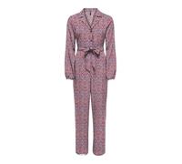 ONLY Women's Onlnova Life Elite L/S Zira Jumpsuit, Red Orange/AOP:591 Soul, L