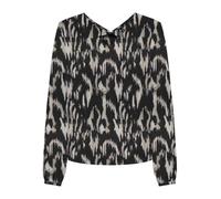 ONLY Women's Onlnova Life Vis L/S Mallory Top Blouse, Phantom/AOP:597 Tie Dye, S