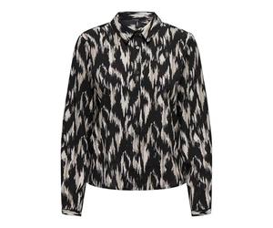 ONLY Women's Onlnova Life Vis L/S Maya Shirt AOP Top (Pack of 1)