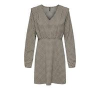 ONLY Women's Onlnova Life Vis L/S Monica Dress, Chipmunk/AOP:588 Breaker Geo, S