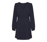 ONLY Women's Onlnova Life Vis L/S Monica Dress Solid, Night Sky, S