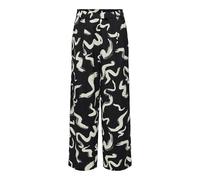 ONLY Women's Onlnova Life Vis Lesli Pant, Black/AOP: 587 Yoko, XL