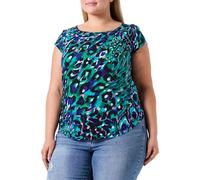 ONLY Women's Onlnova Life Vis S/S Top AOP Short-Sleeved Blouse, Green, 10