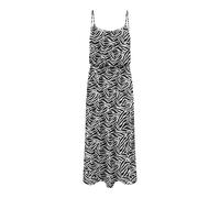 Onlnova Life Vis Strap Maxi Dress AOP, Black, 10