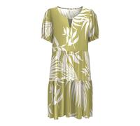 ONLY Women's Onlnova Life Vis Thea Kh Dress AOP, Cardamom Seed, S