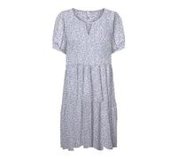 ONLY Women's Onlnova Life Vis Thea Kh Dress AOP, Midnight Navy, L